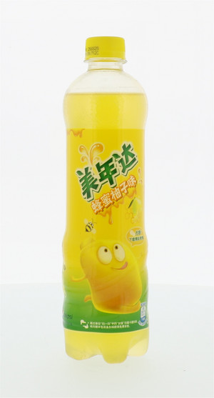 500ML美年达蜂蜜柚子味汽水