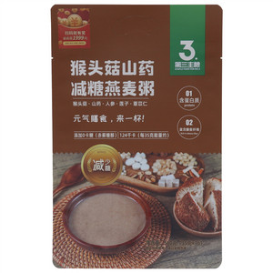 第三主粮金惟他猴头菇山药减糖燕麦粥
