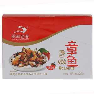 闽南渔港香辣味香嫩章鱼