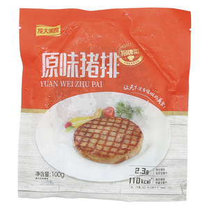 龙大美食原味猪排
