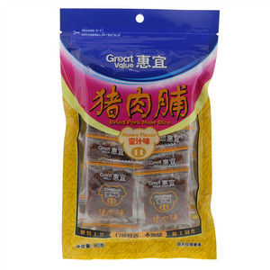 惠宜蜜汁味猪肉脯