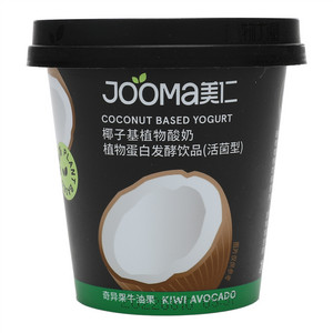 JOOMa美仁奇异果牛油果口味椰子基植物酸奶