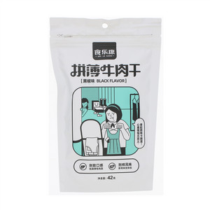 食乐康黑椒味拼搏牛肉干