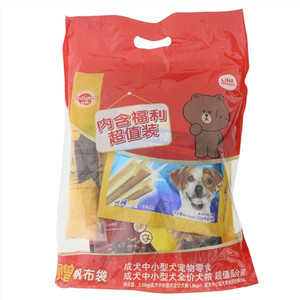 宝路成犬中小型犬宠物零食、全价犬粮超值混合装
