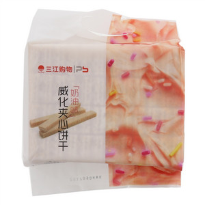 三江购物威化夹心饼干(奶油味)400克