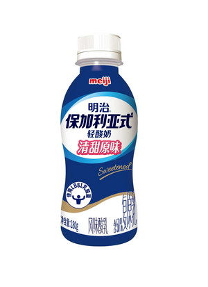 meiji明治保加利亚式清甜原味风味酸乳