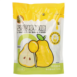 徐福记梨膏棒棒糖硬质糖果