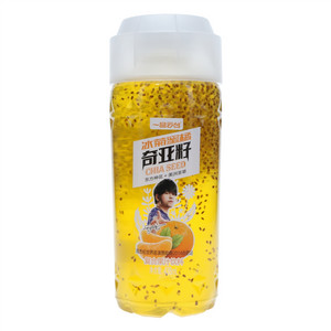 一品云台冰菊蜜橘奇亚籽复合果汁饮料