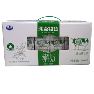 银桥原点牧场纯牛奶