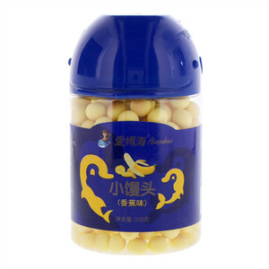 爱妈海香蕉味小馒头