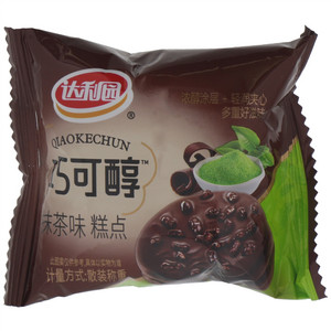 达利园巧可醇抹茶味糕点