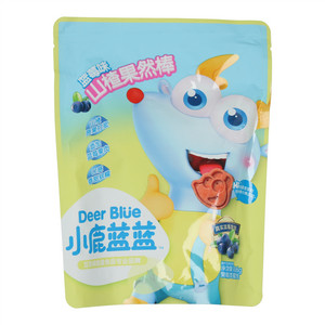 小鹿蓝蓝蓝莓味山楂果然棒
