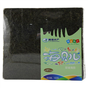 新海水产海贝儿即食海苔
