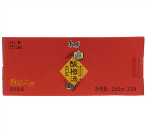 康师傅传世清饮酸梅汤 风味饮品250ml×24