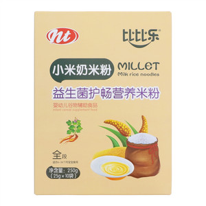 比比乐小米益生菌护畅营养米粉