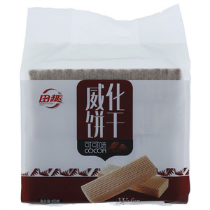 田趣可可味威化饼干
