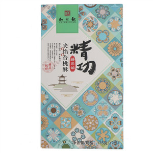 知味观绿茶馅合桃酥
