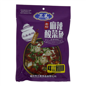 三易老坛麻辣酸菜鱼