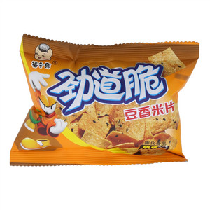 福令郎劲道脆烧烤味豆香米片
