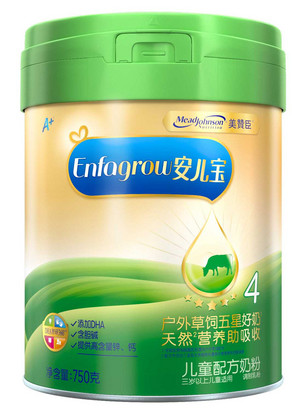 MeadJohnsonNutrition美赞臣安儿宝第四阶段儿童配方奶粉