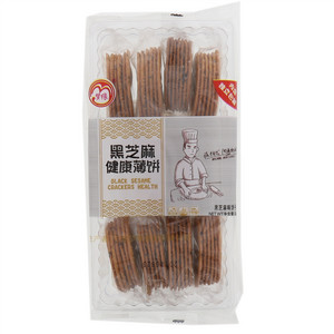 梦缘黑芝麻健康薄脆饼干（韧性饼干）