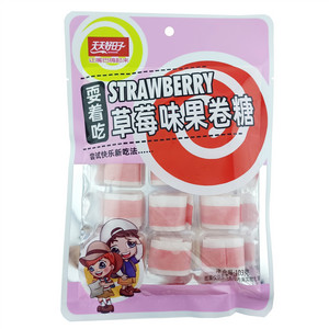 天天好日子草莓味果卷糖