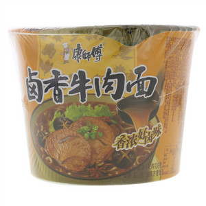 康师傅卤香牛肉面