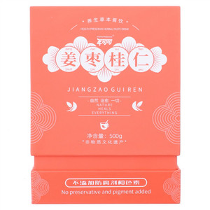 年可可姜枣桂仁养生草本膏饮