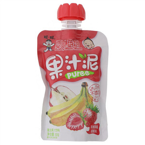 贝比玛玛果泥_苹果草莓香蕉味