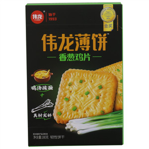 伟龙香葱鸡片饼干