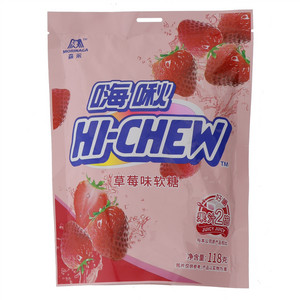 森永嗨啾/HI-CHEW草莓味好嚼软糖