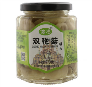 健福双孢菇罐头