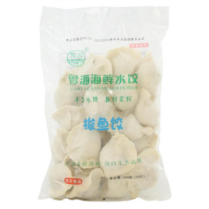 鲁海速冻梭鱼水饺（生制品）