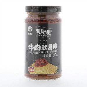 有所思超麻辣牛肉就酱拌(复合调味酱)210G