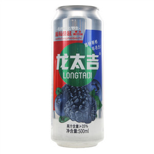 龙太吉LONGTAIJI蓝莓桑葚复合果汁饮料