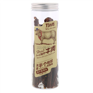 万市香超干香辣味风干牛肉