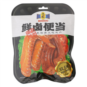正一品鲜卤便当双拼鸭翅+鸭脖