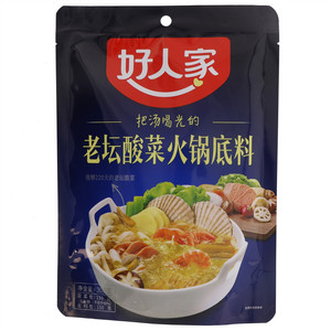 好人家金汤酸菜火锅底料