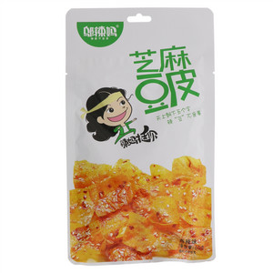 邬辣妈香辣味芝麻豆皮