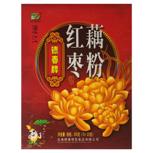 德春牌澄江红枣藕粉