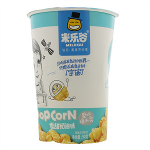 米乐谷香甜奶油味爆米花