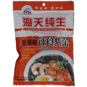 海天纯生酸辣味速食紫菜