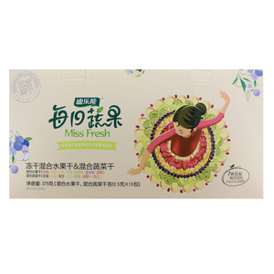 迪乐能每日蔬果冻干混合水果干&混合蔬菜干