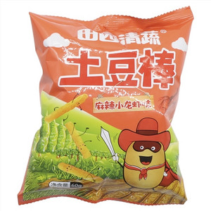 田园清蔬土豆棒(麻辣小龙虾味)