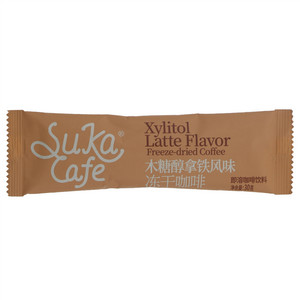 Suka Cafe木糖醇拿铁风味冻干咖啡