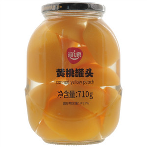润之家黄桃罐头