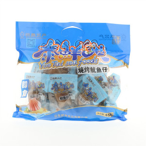 悦泰水产烧烤鱿鱼仔454克