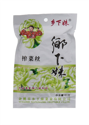 乡下妹榨菜丝80g
