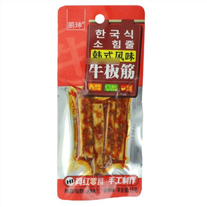 鹏珅香辣味韩式风味牛板筋