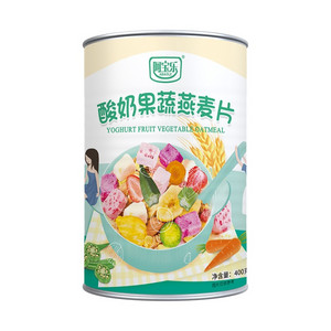阿宝乐酸奶果蔬燕麦片